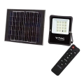 LED Proiettore solare da esterno LED/16W/3,2V 4000K IP65 + telecomando