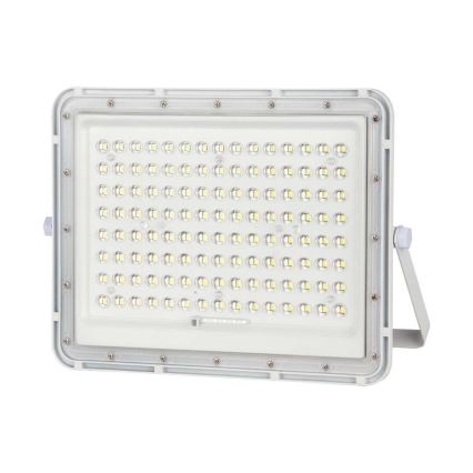 LED Proiettore solare da esterno LED/20W/3,2V 6400K bianco IP65 + telecomando