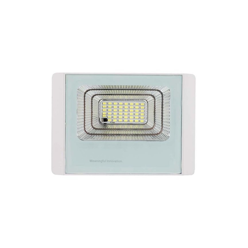 LED Proiettore solare da esterno LED/20W/3,2V IP65 4000K + telecomando