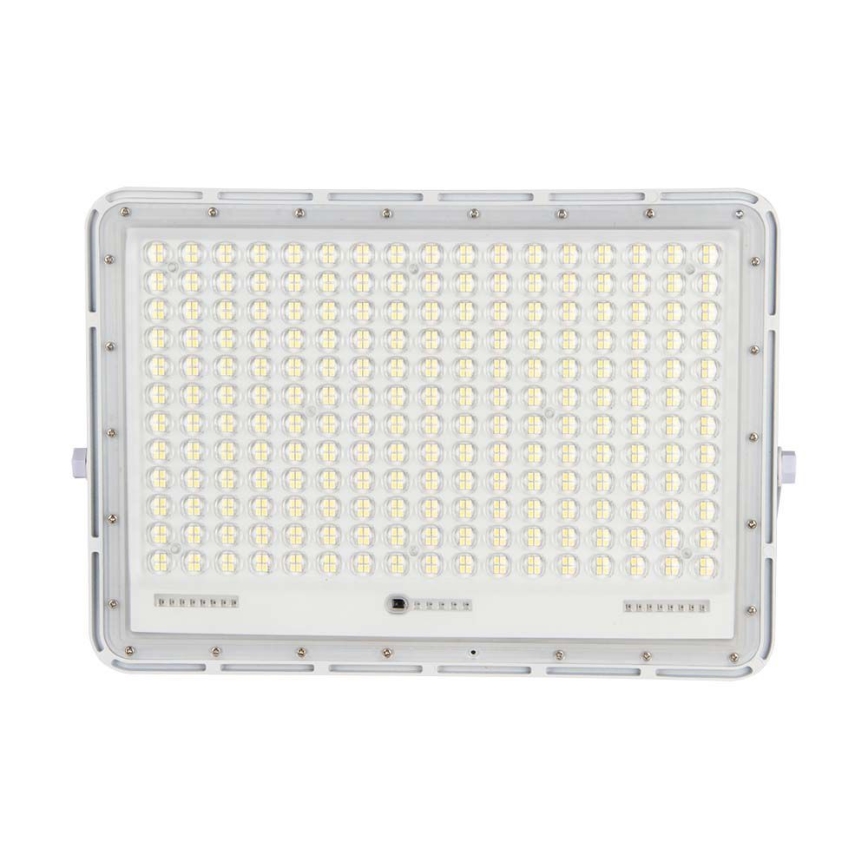 LED Proiettore solare da esterno LED/30W/3,2V 4000K bianco IP65 + telecomando
