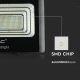 LED Proiettore solare da esterno LED/40W/10V IP65 6000K + telecomando