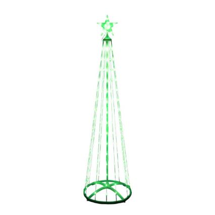 LED RGB Albero di Natale da esterno 190xLED/230V 1,8 m IP44 + telecomando