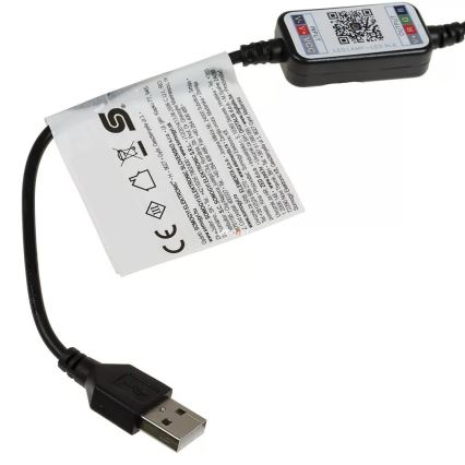 LED RGB Catena luminosa natalizia dimmerabile 200xLED/29 funzioni 20,4m