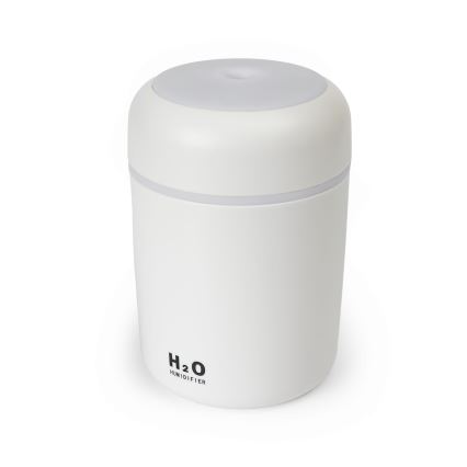 LED RGB Diffusore di aromi e umidificatore d'aria a ultrasuoni LED/2W 300ml bianco