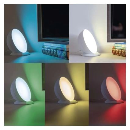 LED RGB Lampada da tavolo dimmerabile GoSmart LED/7W/230V Wi-Fi bianco