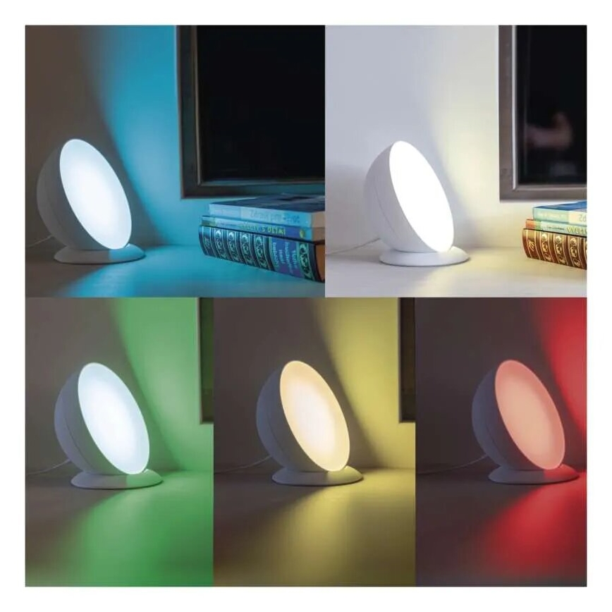 LED RGB Lampada da tavolo dimmerabile GoSmart LED/7W/230V Wi-Fi bianco