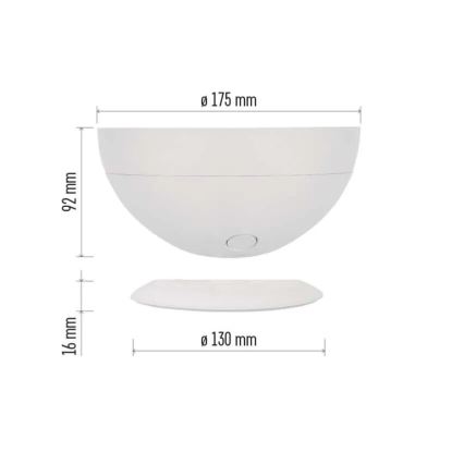 LED RGB Lampada da tavolo dimmerabile GoSmart LED/7W/230V Wi-Fi bianco