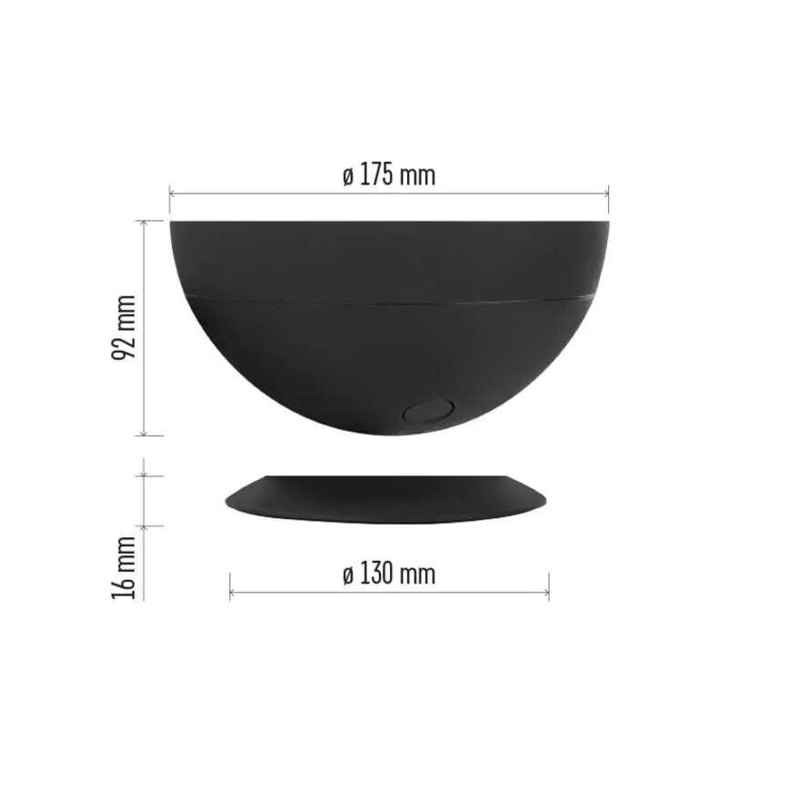 LED RGB Lampada da tavolo dimmerabile GoSmart LED/7W/230V Wi-Fi nero