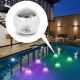 LED RGB Luce solare per piscina con sensore crepuscolare LED/1,2V/600 mAh IP65
