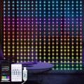 LED RGB tenda luminosa di Natale dimmerabile WIZARD 400xLED/USB 2x2m + telecomando