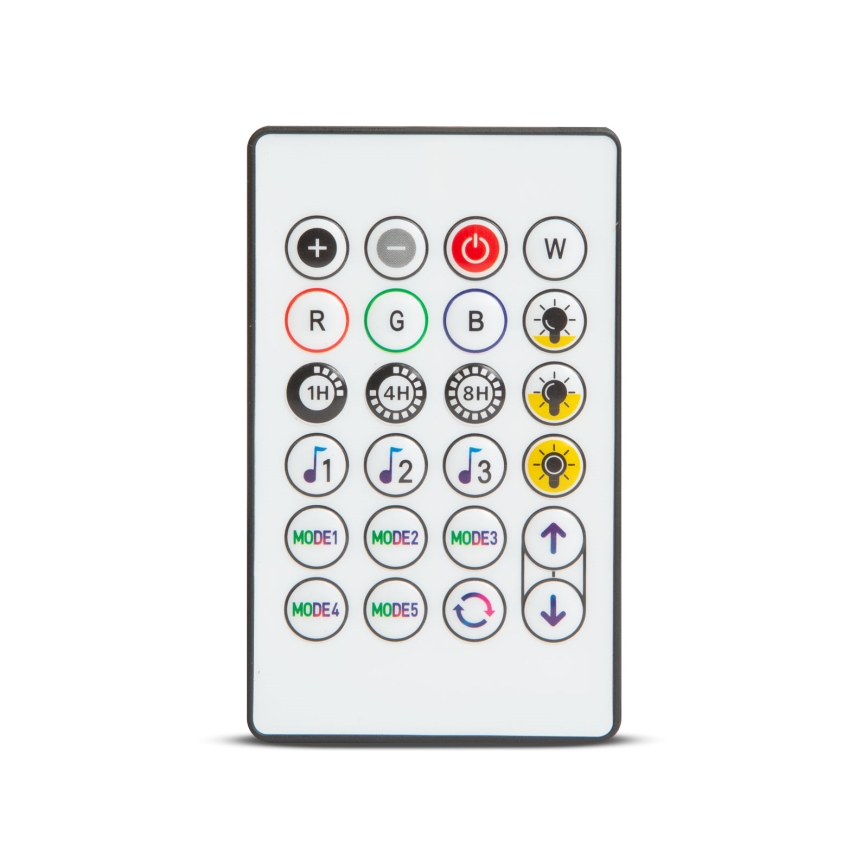 LED RGBIC dimmerabile catena luminosa solare 30 LED/1,3W/3,7V 2200 mAh 14,37 m IP65 nero + telecomando