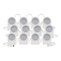 LED RGBIC+CCT Catena decorativa con spotlighting GoSmart 12xLED/7W/230V 255 cm Wi-Fi Tuya