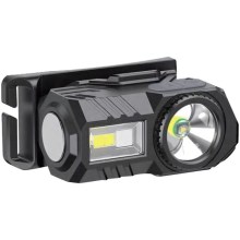 LED RGBW Dimmerabile rechargeable headlamp USB LED/3W/5V IP43 190 lm 24 h