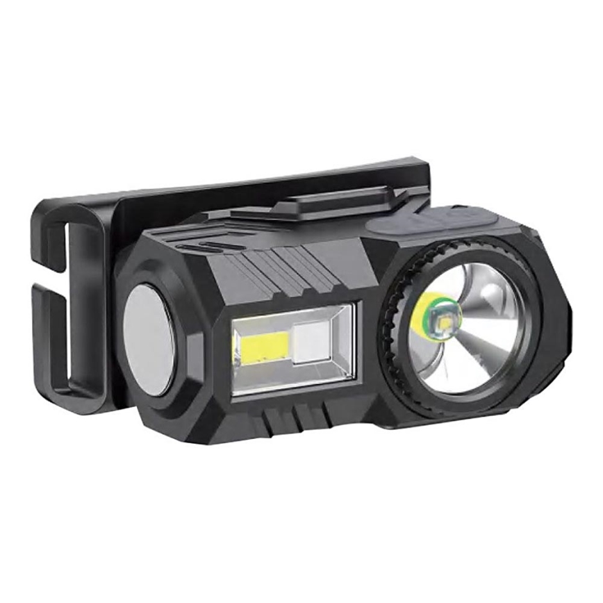 LED RGBW Dimmerabile ricaricabile lampada da testa USB LED/3W/5V IP43 190 lucente 24 h 750 mAh