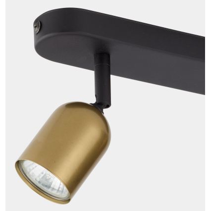 LED RGBW faretto dimmerabile TOP 2xGU10/6,5W/230V 2700-6500K oro/nero