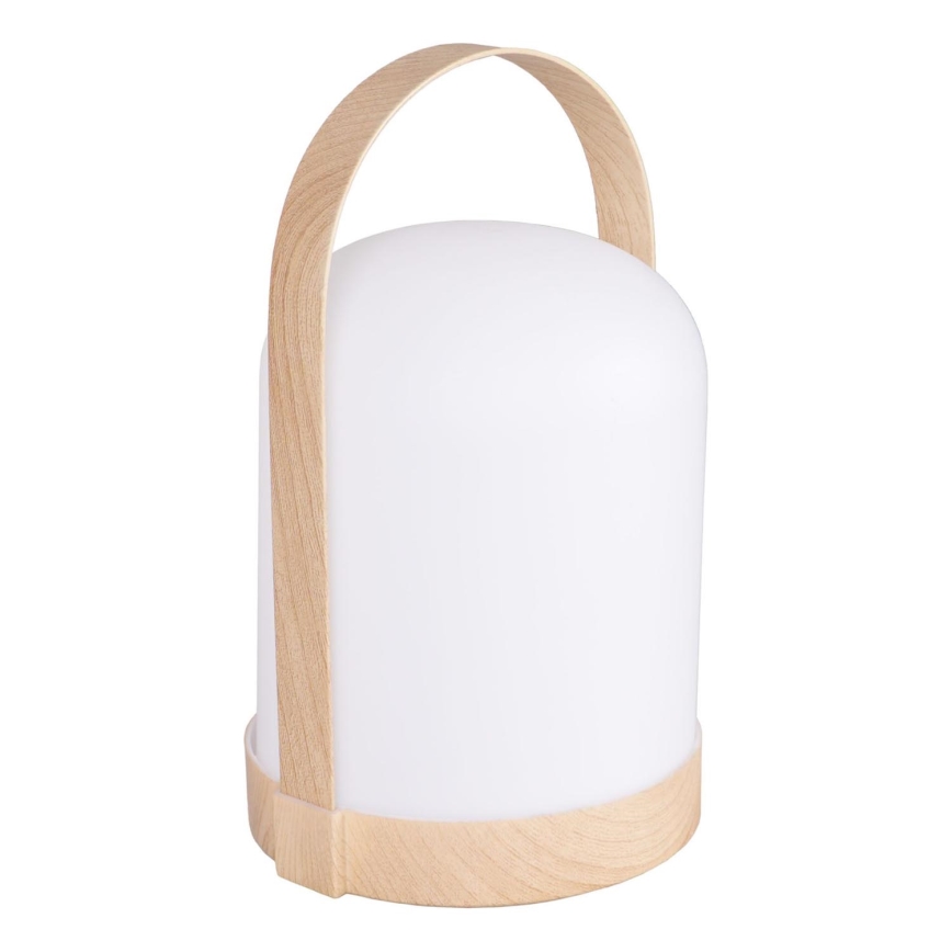 LED RGBW Lampada da tavolo decorativa MINORKA LED/0,3W/4,5V 3xAA