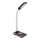 LED RGBW Lampada da tavolo dimmerabile con Qi di ricarica 30W/230V 3000K/4000K/5000K nero
