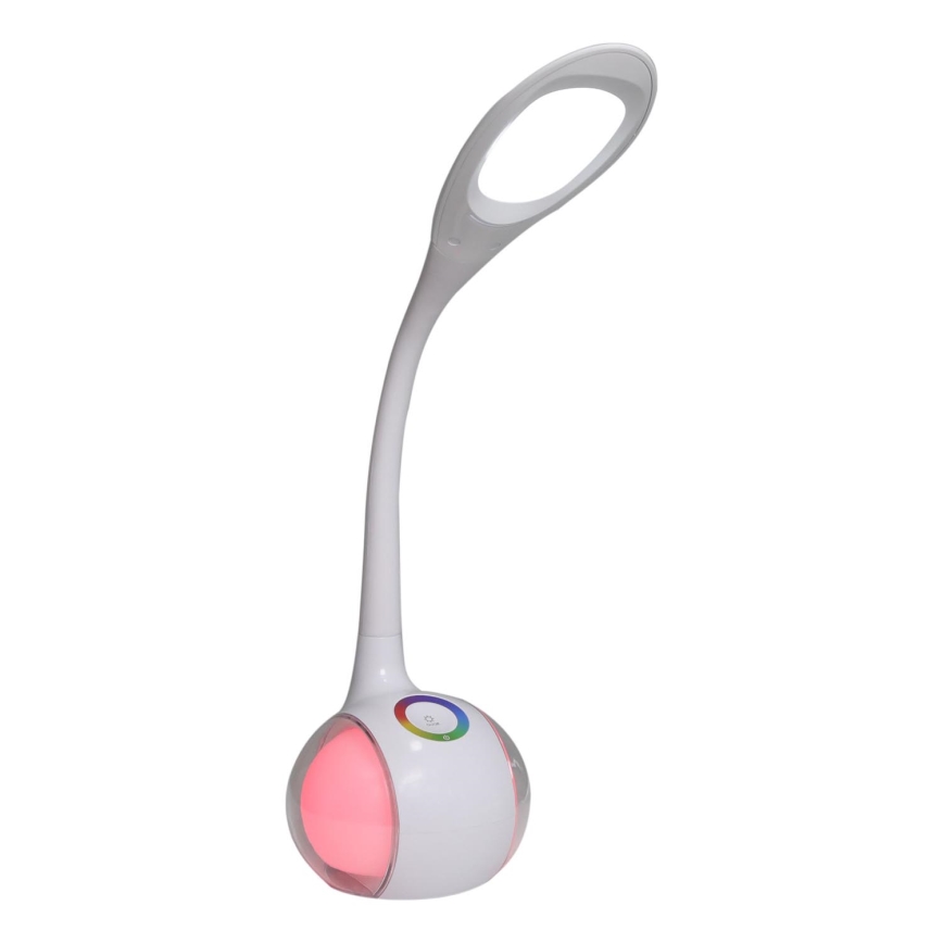 LED RGBW Lampada da tavolo touch dimmerabile COSMOS LED/6,5W/230V bianco