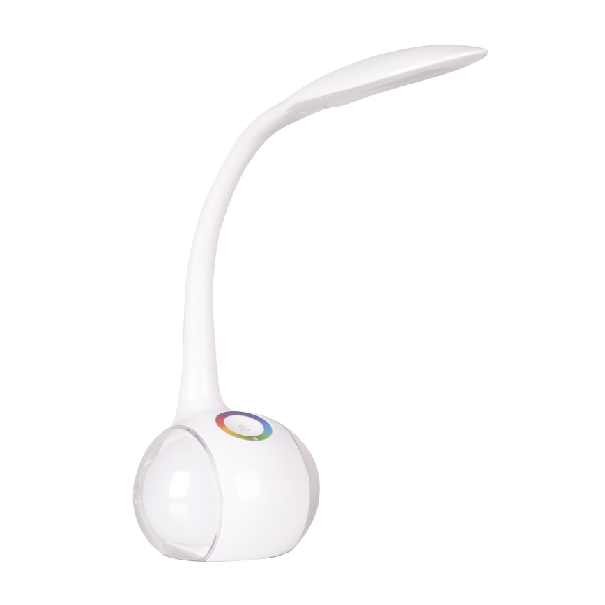 LED RGBW Lampada da tavolo touch dimmerabile COSMOS LED/6,5W/230V bianco