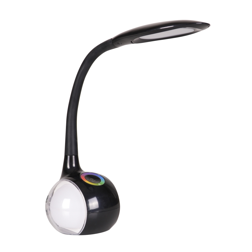 LED RGBW Lampada da tavolo touch dimmerabile COSMOS LED/6,5W/230V nero
