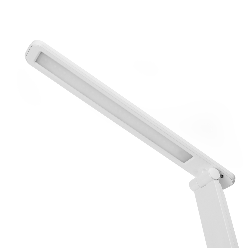 LED RGBW Lampada da tavolo touch dimmerabile con ricarica wireless, display e Porta USB MAGNUS LED/6W/5V 3000-6500K bianco