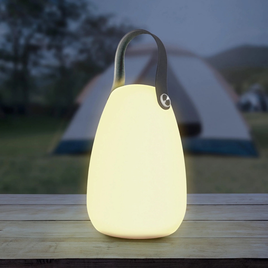 LED RGBW Lampada solare CANARIA LED/2W/1,2V 400 mAh IP44 bianco