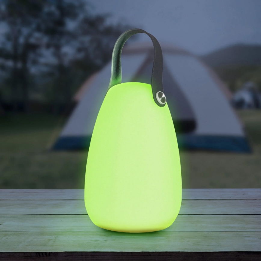 LED RGBW Lampada solare CANARIA LED/2W/1,2V 400 mAh IP44 bianco