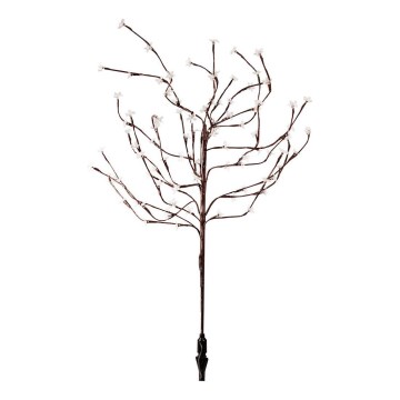 LED RGBW Lampada solare TREE LED/0,1W/1,2V 600 mAh IP44 marrone