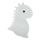 LED RGBW Lampada touch per bambini LED/1W/5V USB 1200 mAh dinosauro