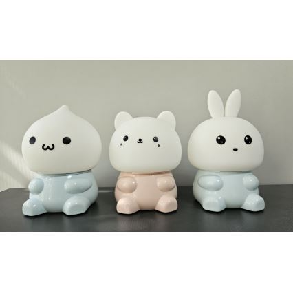 LED RGBW Lampada touch per bambini LED/1W/5V USB 1200 mAh gatto
