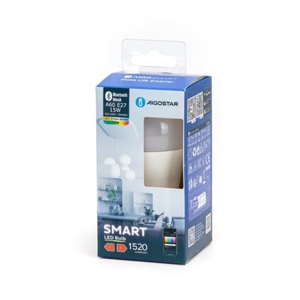 Lampadina LED RGBW dimmerabile MESH Smart A60 E27/15W/230V 2700-6500K - Aigostar