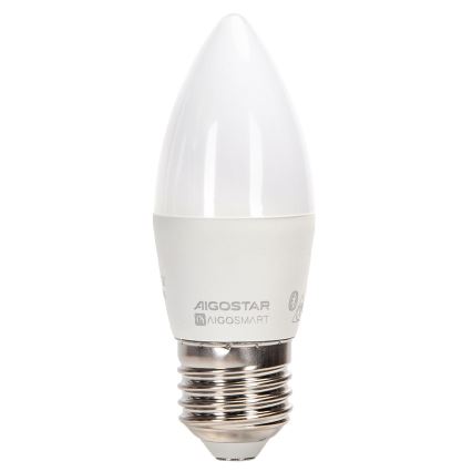 LED RGBW Lampadina C37 E27/4,9W/230V 2700-6500K - Aigostar