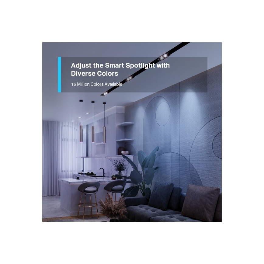 LED RGBW lampadina dimmerabile GU10/3,7W/230V 2200-6500K Wi-Fi - TP-Link