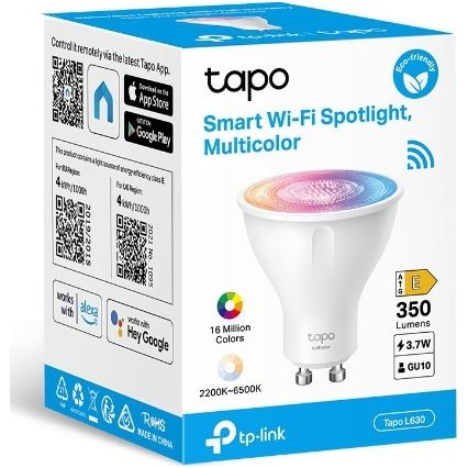 LED RGBW lampadina dimmerabile GU10/3,7W/230V 2200-6500K Wi-Fi - TP-Link