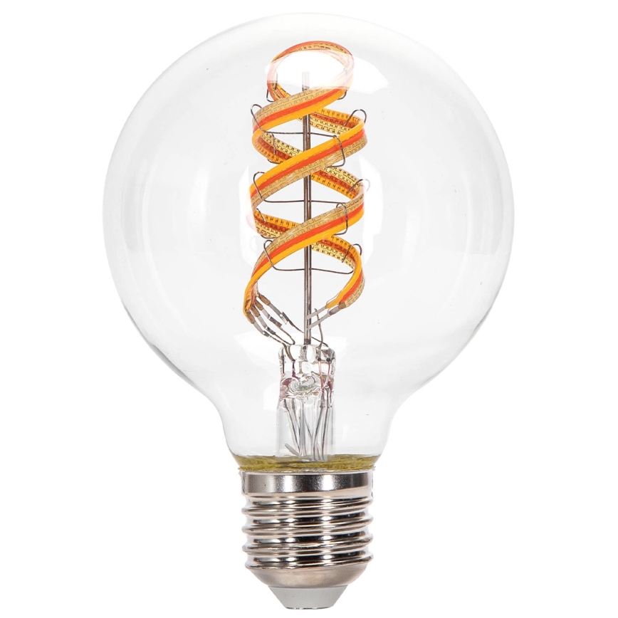 Lampadina LED RGBW dimmerabile FILAMENT MESH Smart G80 E27/4,9W/230V 2700K - Aigostar