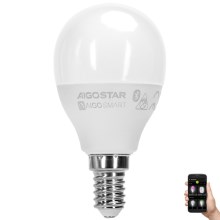 LED RGBW Lampadina G45 E14/6,5W/230V 2700-6500K - Aigostar