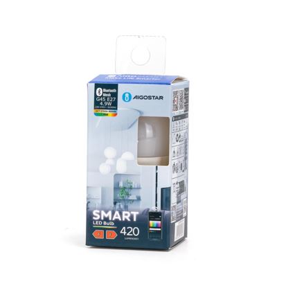 LED RGBW Lampadina G45 E27/4,9W/230V 2700-6500K - Aigostar