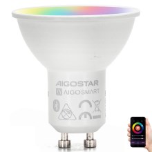 LED RGBW Lampadina GU10/4,9W/230V 2700-6500K - Aigostar