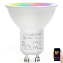 LED RGBW Lampadina GU10/6,5W/230V 2700-6500K - Aigostar