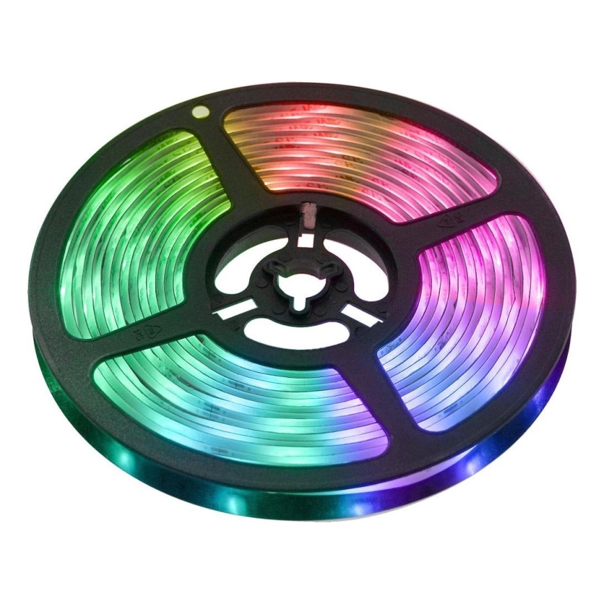 LED RGBW Smart dimmerabile striscia 5m LED/230V 2700-6500K Wi-Fi Tuya + telecomando