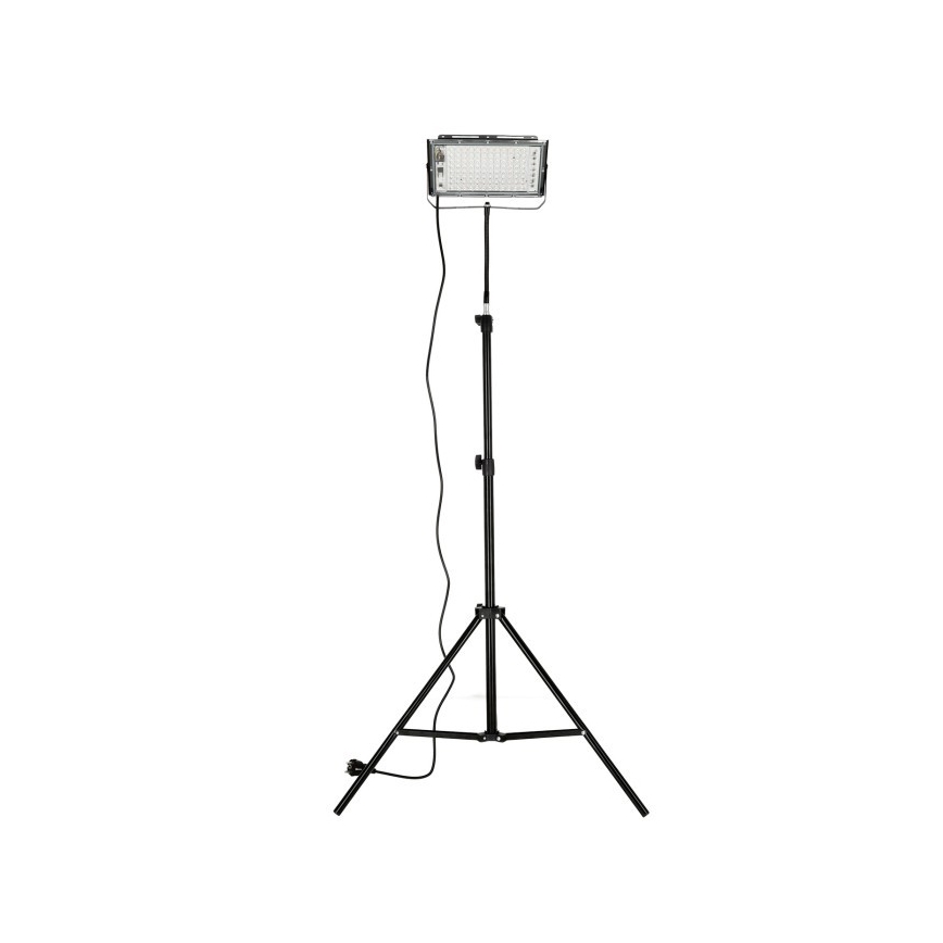 LED Riflettore con il supporto per la coltivazione di piante FIRON LED/45W/230V IP54 nero
