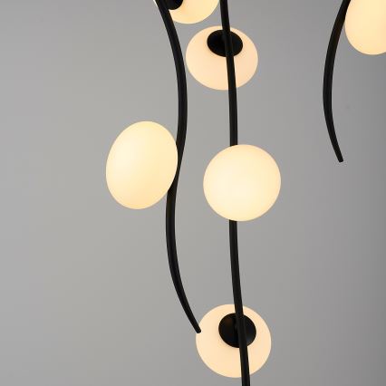 LED Soffitto GELA 18xLED/3W/230V 3000K nero