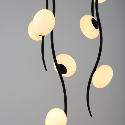 LED Soffitto GELA 18xLED/3W/230V 3000K nero