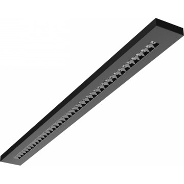 LED Soffitto/Lampada a sospensione PLANK LED/20/30/40W/230V 2700/4000/6000K CRI 90 nero
