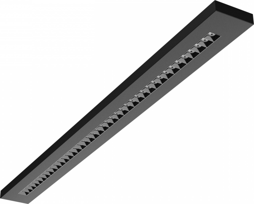 LED Soffitto/Lampada a sospensione PLANK LED/20/30/40W/230V 2700/4000/6000K CRI 90 nero