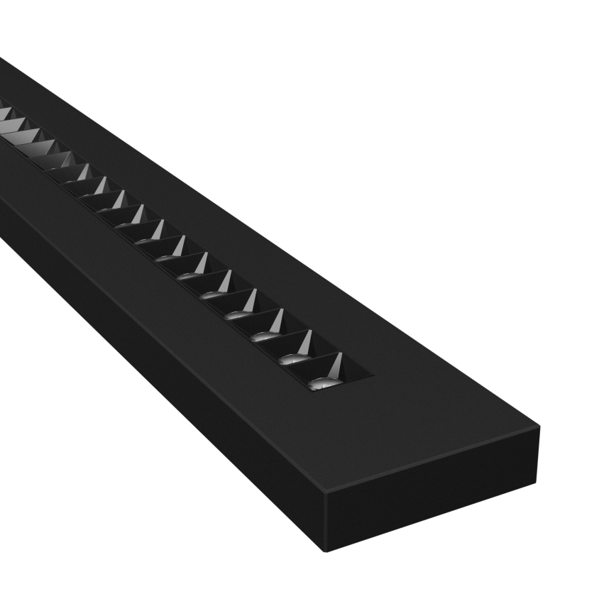 LED Soffitto/Lampada a sospensione PLANK LED/20/30/40W/230V 2700/4000/6000K CRI 90 nero
