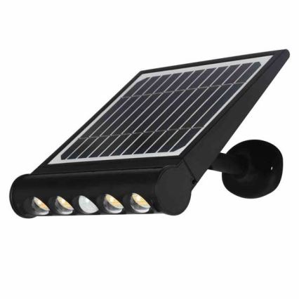 LED Solare muro lampada con sensore di movimento e crepuscolare LED/8W/3,7V 4000 mAh 4000K IP65