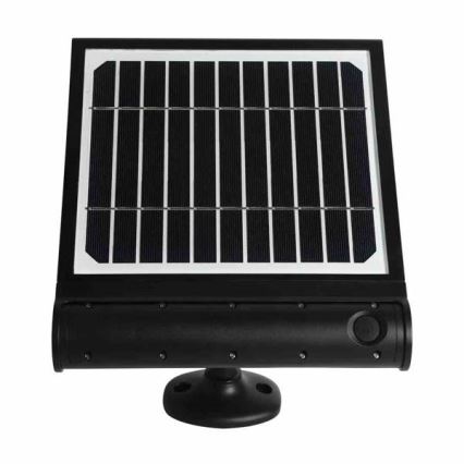 LED Solare muro lampada con sensore di movimento e crepuscolare LED/8W/3,7V 4000 mAh 4000K IP65
