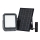 LED Solare per riflettore LED/10W/3,7V IP65 4000K 8000 mAh nero + telecomando