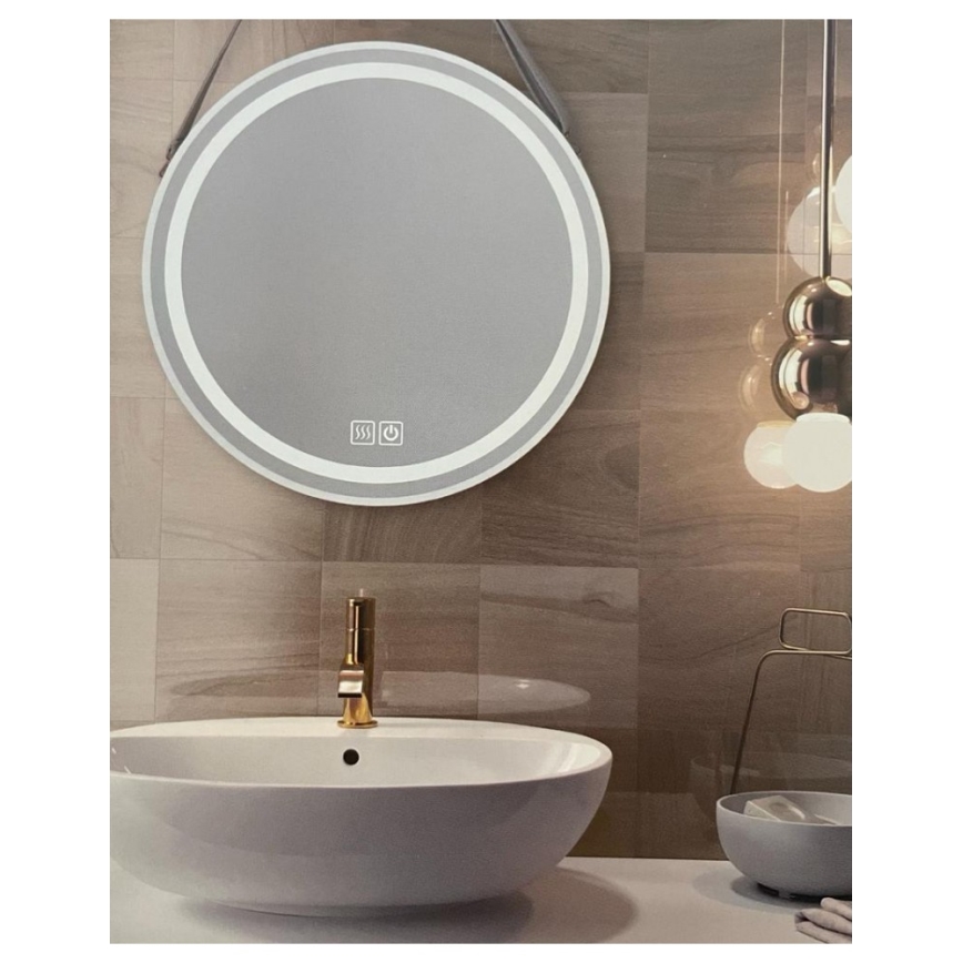 LED Specchio retroilluminato riscaldato da bagno dimmerabile LED/20W/230V 4000K IP44